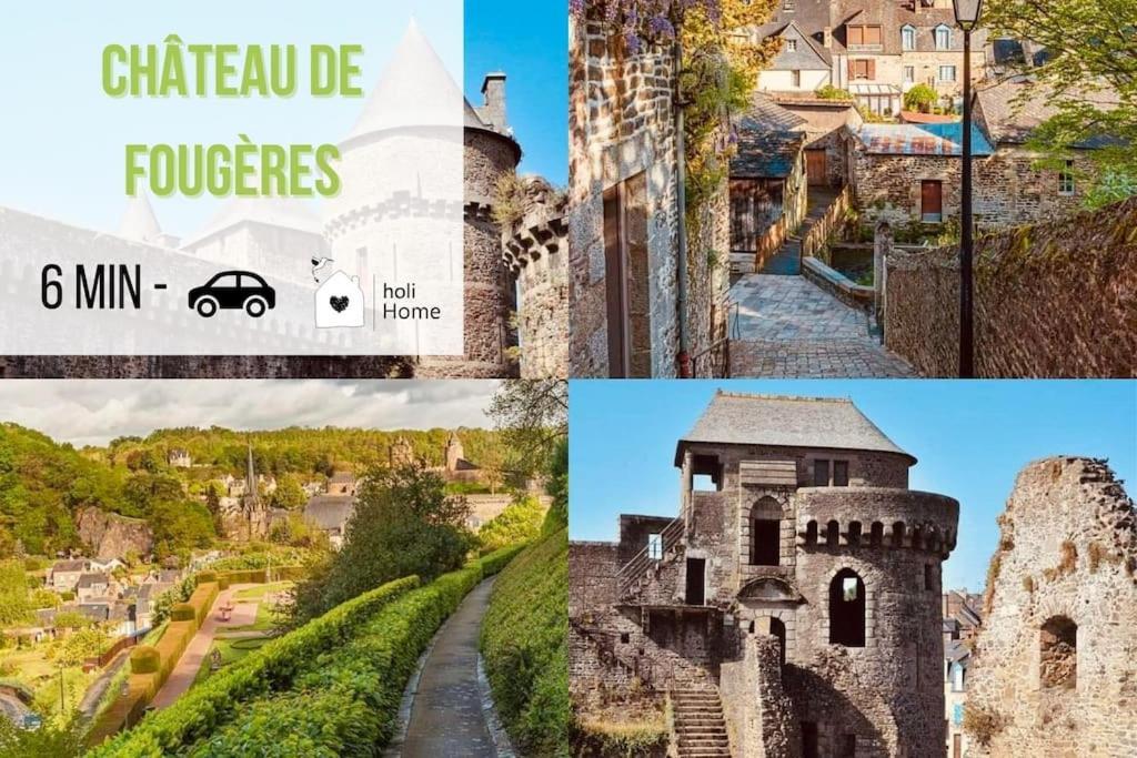 FougèresH8-2 Parenthese Du Val Nancon公寓 外观 照片