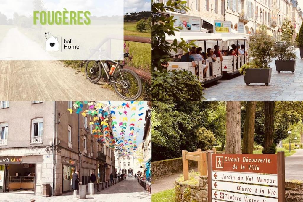 FougèresH8-2 Parenthese Du Val Nancon公寓 外观 照片
